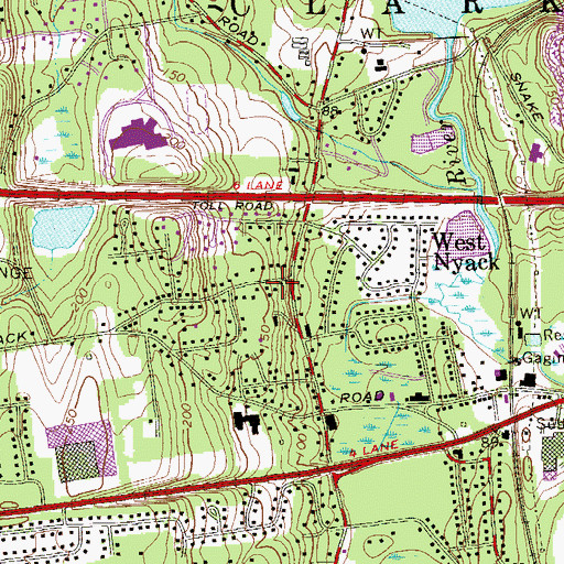 Topographic Map of Union Free School (historical), NY