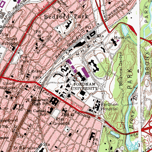 Topographic Map of Alpha House, NY