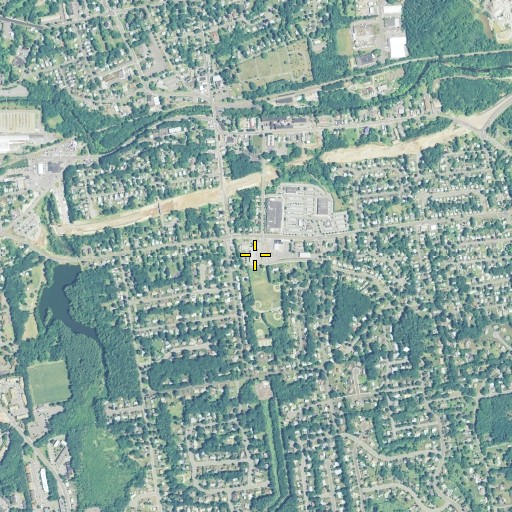Aerial/Satellite Image of Greene Hills Elementary School, CT