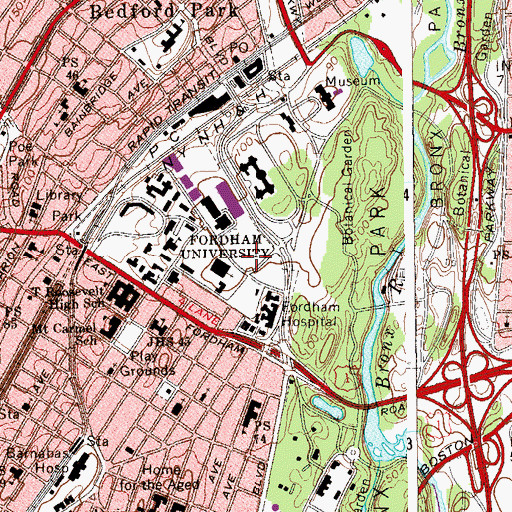 Topographic Map of Jack Coffey Field, NY