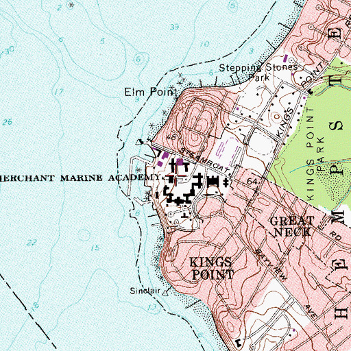 Topographic Map of Wiley Hall, NY