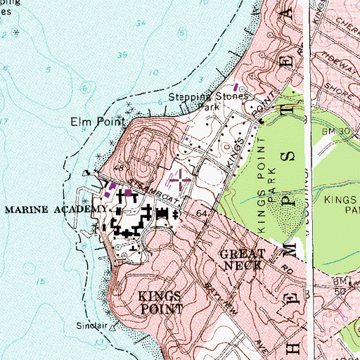 Topographic Map of Tomb Memorial Field, NY