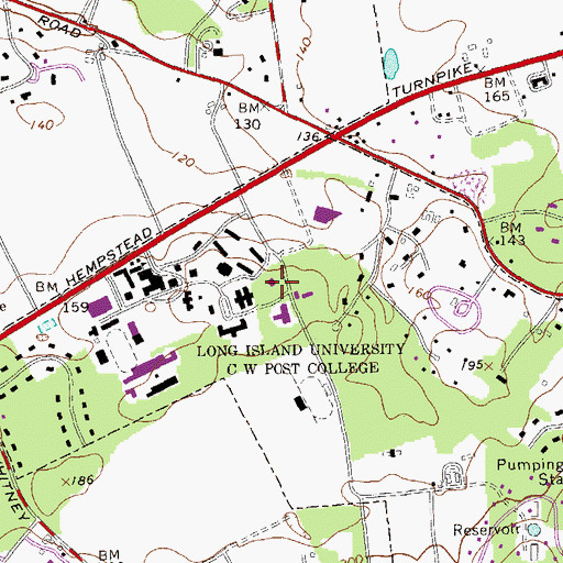 Topographic Map of Interfaith Center, NY