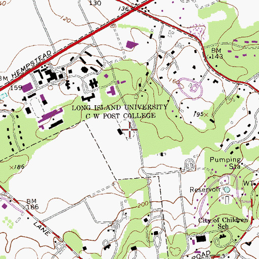 Topographic Map of Hickox Field, NY