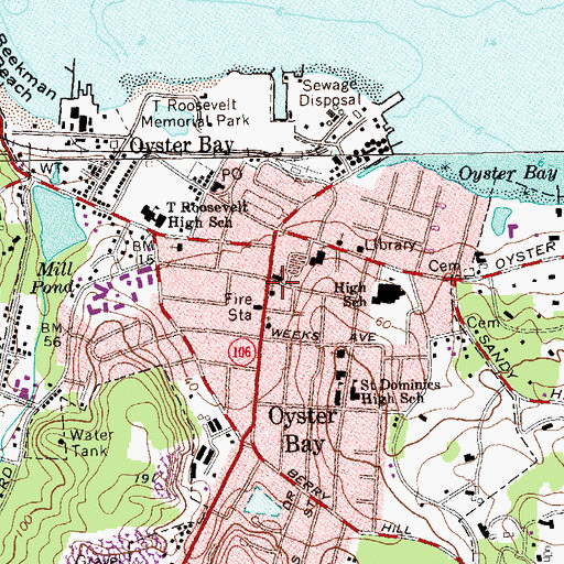 Topographic Map of Earle - Wightman House Museum, NY