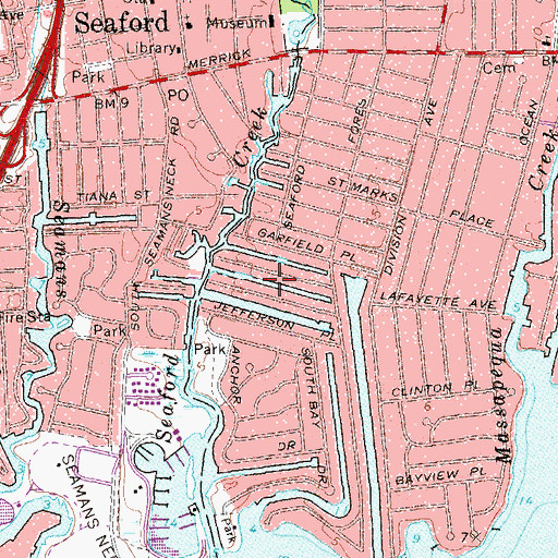 Topographic Map of Wilson Canal, NY