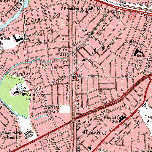 Topographic Map of Gibson Station, NY