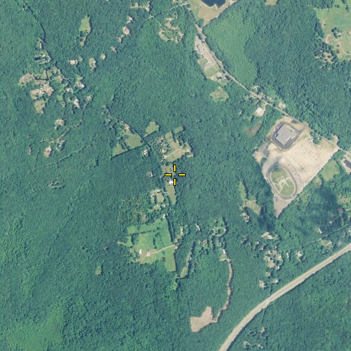 Aerial/Satellite Image of Haines Hill, CT