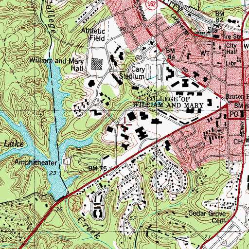 Topographic Map of Small Physical Laboratory, VA