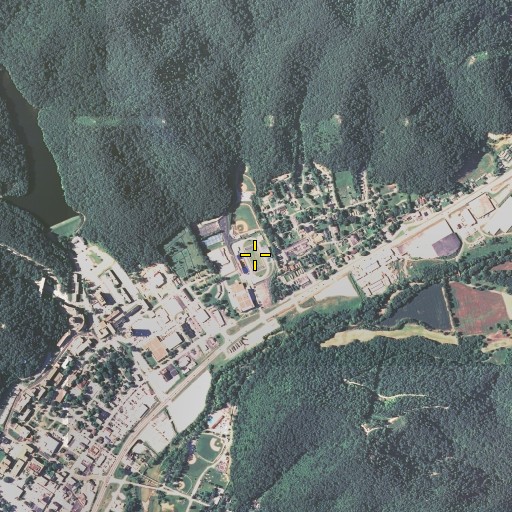 Aerial/Satellite Image of Jayne Stadium, KY
