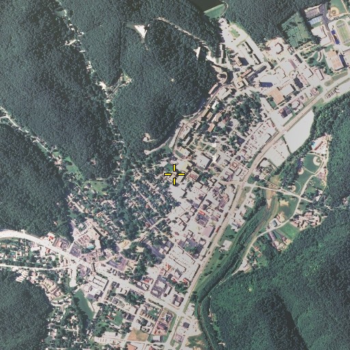 Aerial/Satellite Image of Reed Hall, KY