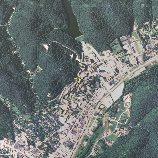 Aerial/Satellite Image of Thompson Hall, KY