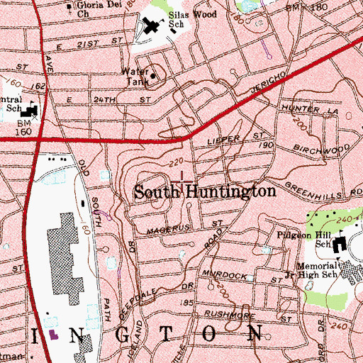 Topographic Map of Koster Park, NY