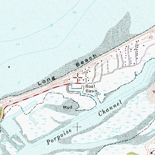 Topographic Map of Little Africa Town Park, NY