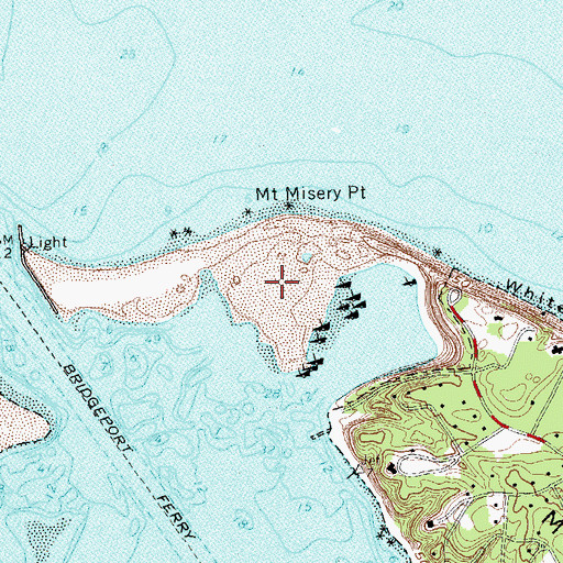 Topographic Map of McAllister County Park, NY