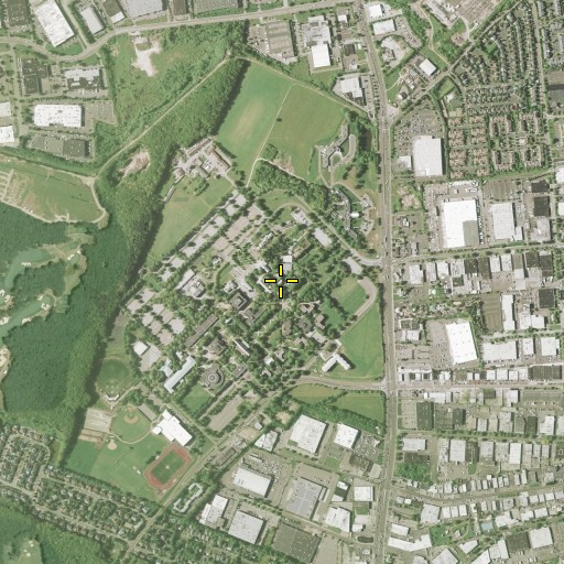 Aerial/Satellite Image of Hicks Hall, NY