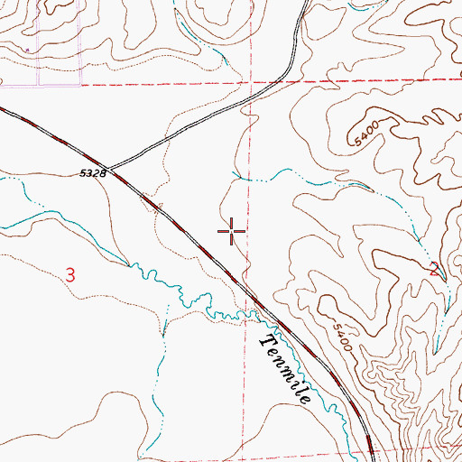 Topographic Map of Spring Creek High School, NV