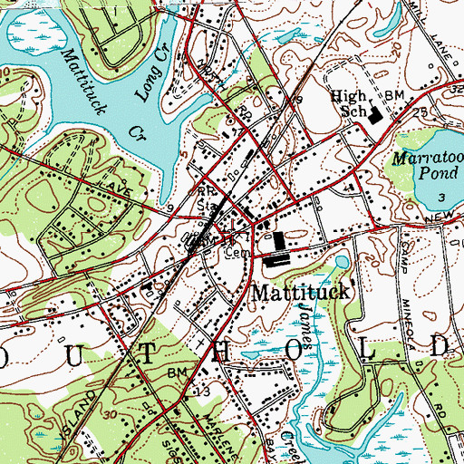 Topographic Map of Church of the Redeemer, NY
