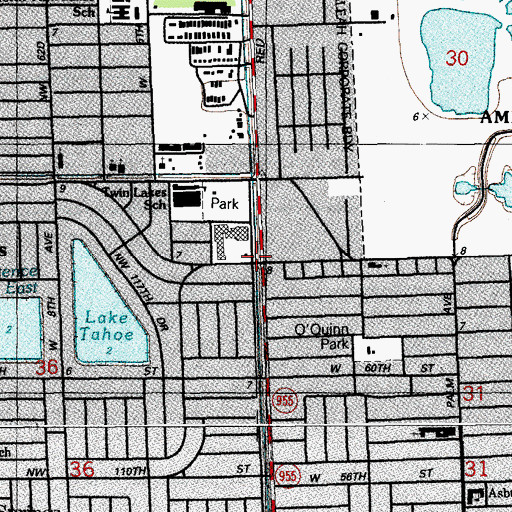Topographic Map of The Children Kingdom Learning Center, FL