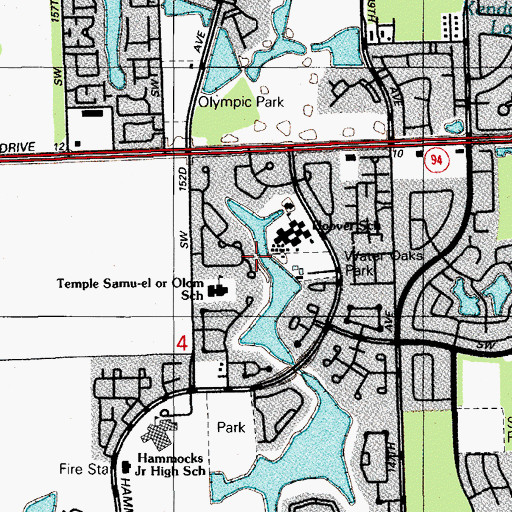 Topographic Map of The Early Education Preschool, FL