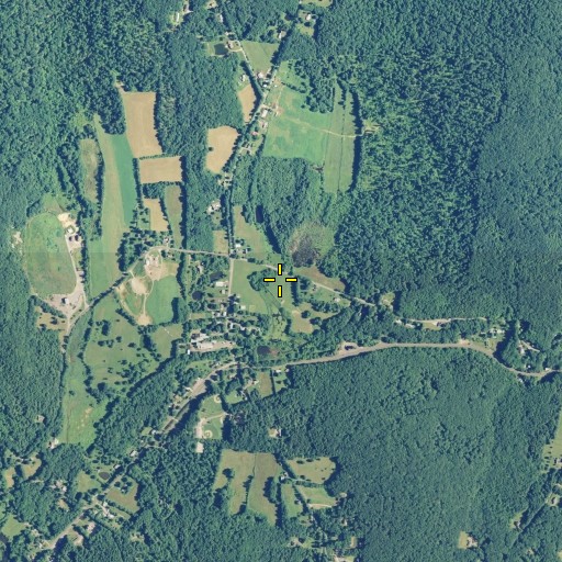 Aerial/Satellite Image of Hatch Brook, CT