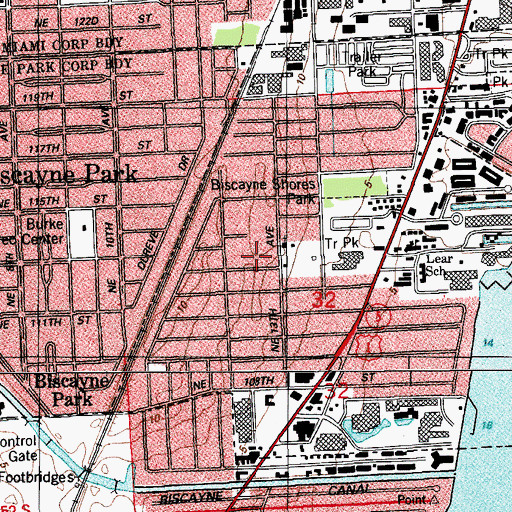 Topographic Map of Star Bright Child Development Center, FL