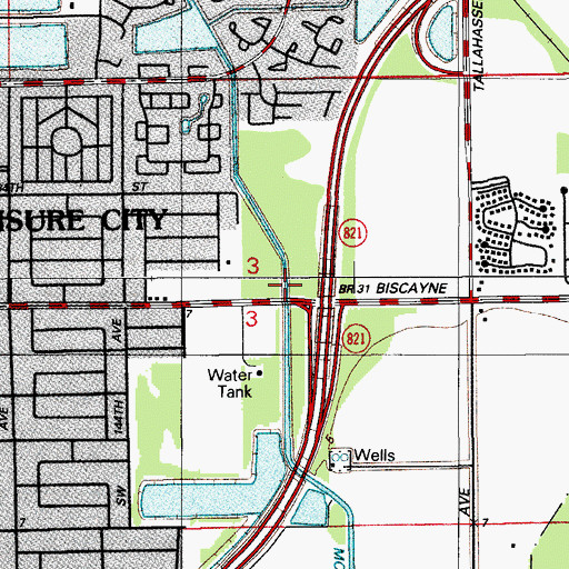 Topographic Map of Small Fry Day Care Center, FL