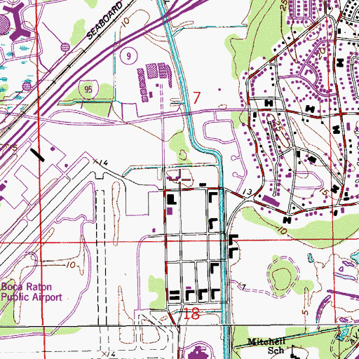 Topographic Map of Potentials South, FL