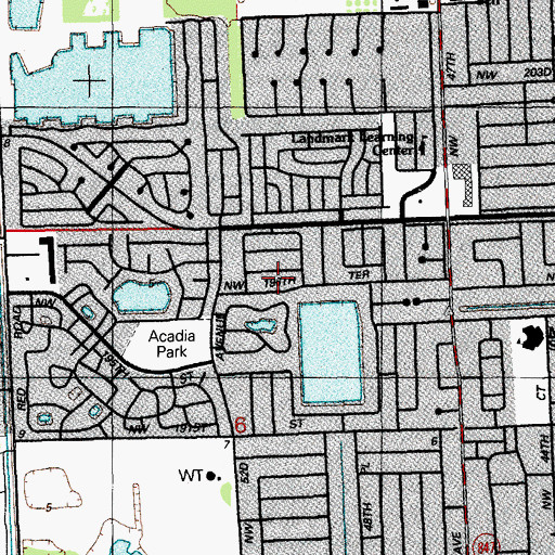 Topographic Map of Precious Academy, FL