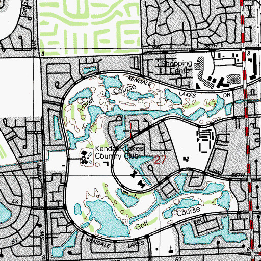 Topographic Map of Phyl's Academy, FL