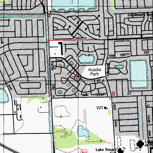 Topographic Map of Munoz Day Care Center, FL