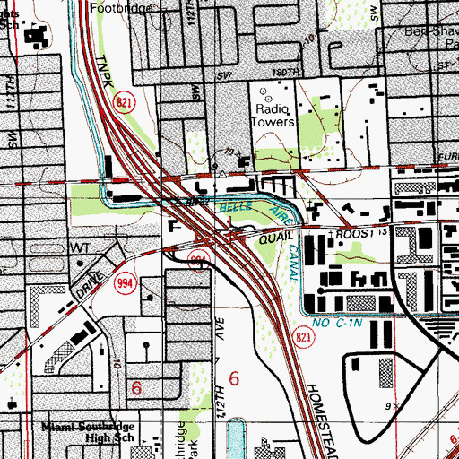 Topographic Map of La Petite Academy 2, FL