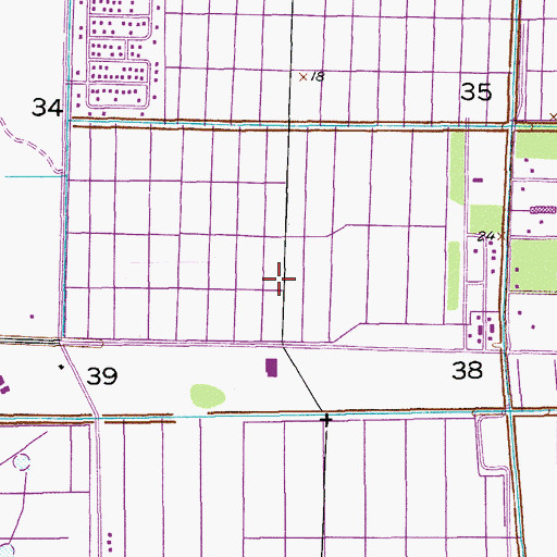 Topographic Map of Indian Pines Elementary School, FL