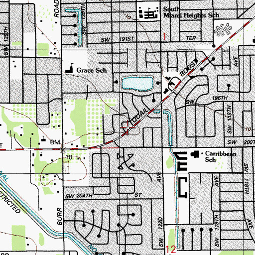 Topographic Map of First Impressions Preschool and Child Care Center, FL