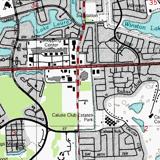 Topographic Map of For Kids Sake Academy, FL