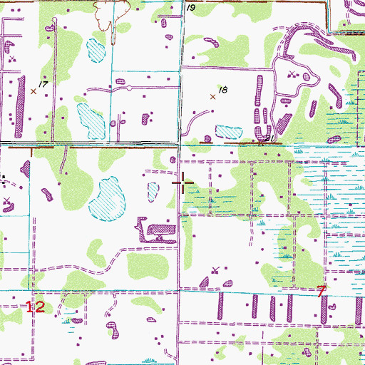 Topographic Map of Fire Station Number 14, FL