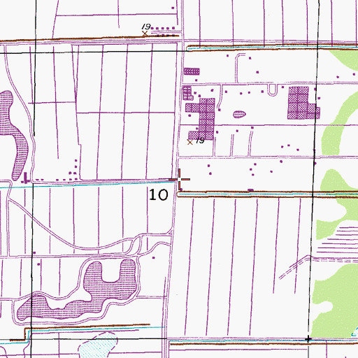 Topographic Map of Fire Station Number 46, FL
