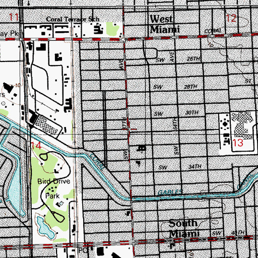 Topographic Map of Discovery Day Care Center, FL