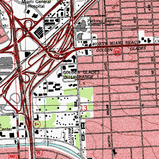 Topographic Map of Children's Academy Preschool Number 2, FL