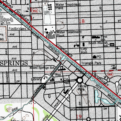 Topographic Map of Childrens Enrichment Center, FL