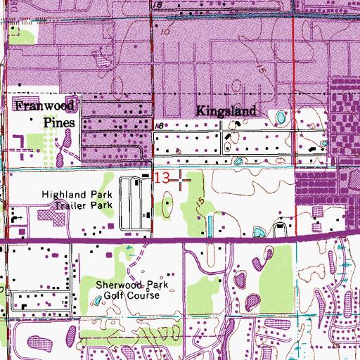 Topographic Map of Carver Community Middle School, FL