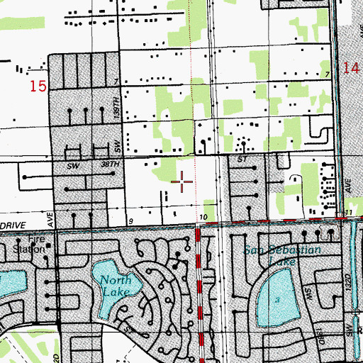 Topographic Map of Candyland Child Care Center, FL