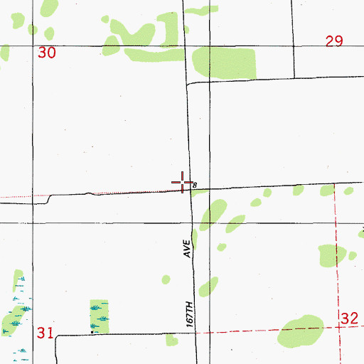 Topographic Map of Ashe Primary School, FL