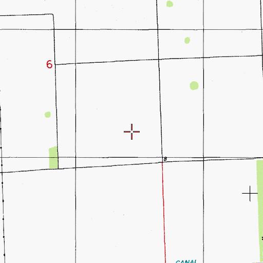 Topographic Map of Archbishop Carroll High School, FL