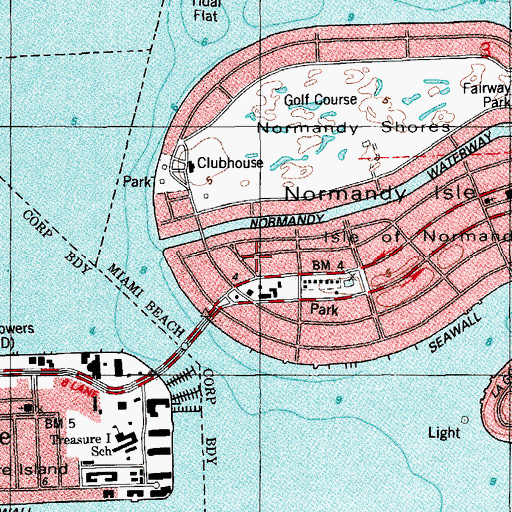 Topographic Map of Abbott School and Day Care Number 4, FL
