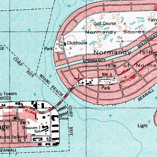 Topographic Map of Abc Child Care Center, FL