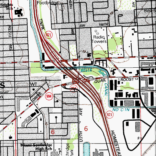 Topographic Map of Abig Childs Place Day Care Center, FL