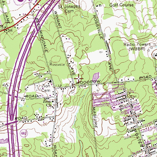Topographic Map of Public School 56, NY