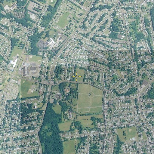 Aerial/Satellite Image of Holy Trinity Cemetery, CT