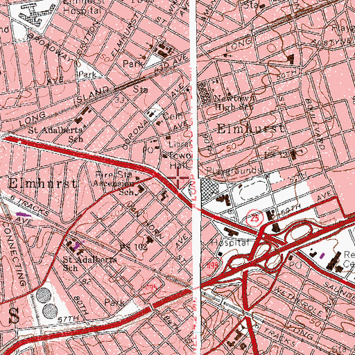 Topographic Map of James Rudel Center, NY